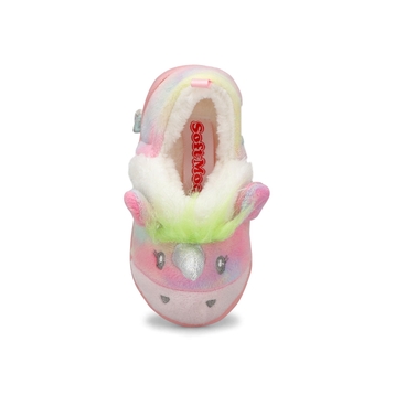 Pantoufle UNICORN-TD, arc-en-ciel, bébés-F