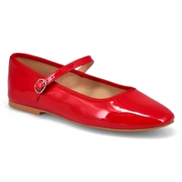 Women's  Vinetta Casual Maryjane Flat - Red Patent