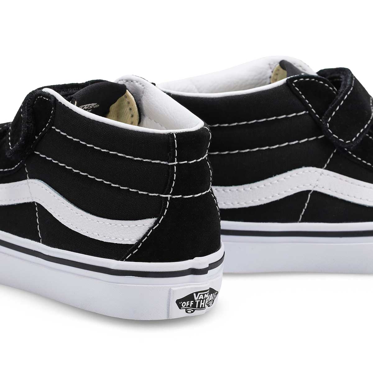 Espadrille Sk8-Mid Reissue V pour enfants - Noir/T