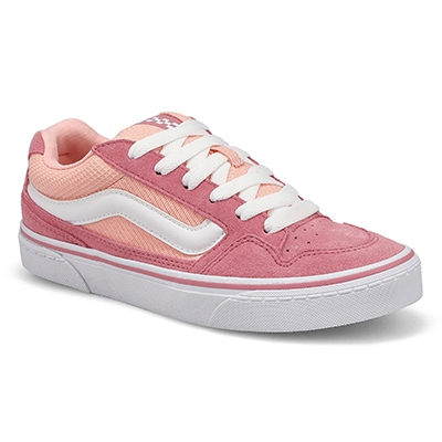 Lds Caldrone Lace Up Sneaker - Mauve