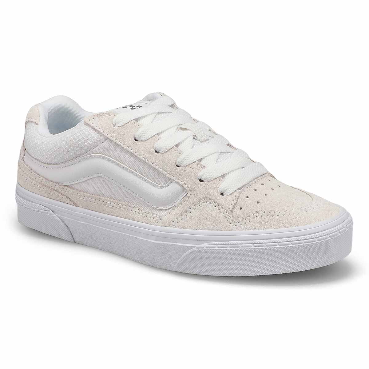 White canvas vans womens cheap