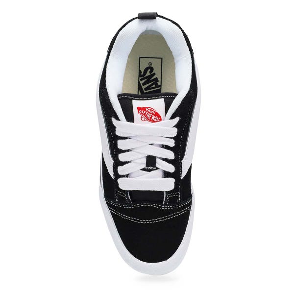 Espadrille Knu Skool pour femmes - Noir/Blanc véritable