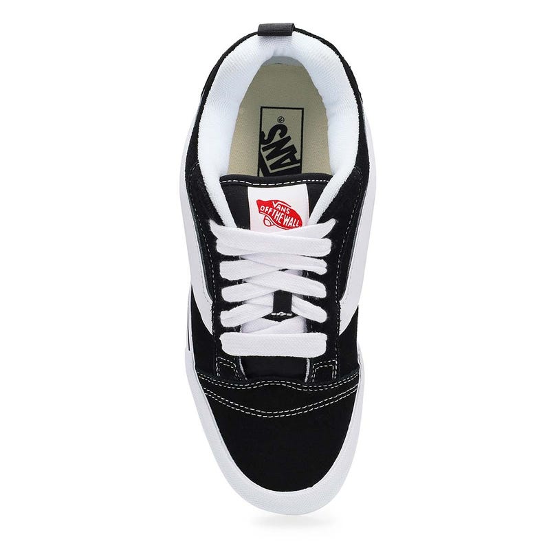 Espadrille Knu Skool pour femmes - Noir/Blanc véritable