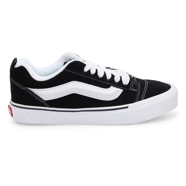 Espadrille Knu Skool pour femmes - Noir/Blanc véritable