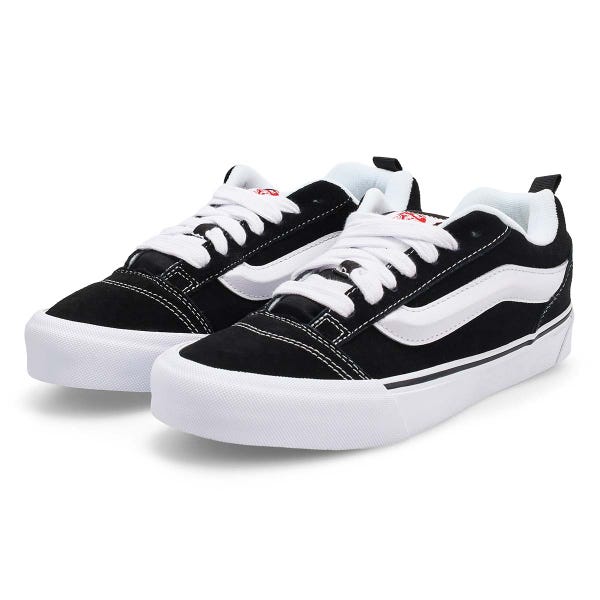 Espadrille Knu Skool pour femmes - Noir/Blanc véritable