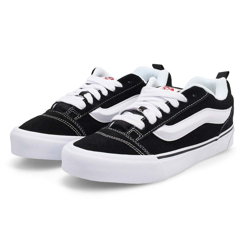 Espadrille Knu Skool pour femmes - Noir/Blanc véritable
