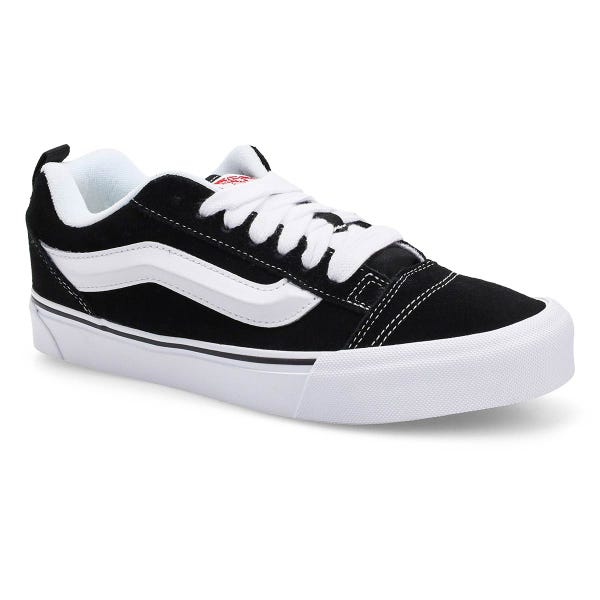 Espadrille Knu Skool pour femmes - Noir/Blanc véritable