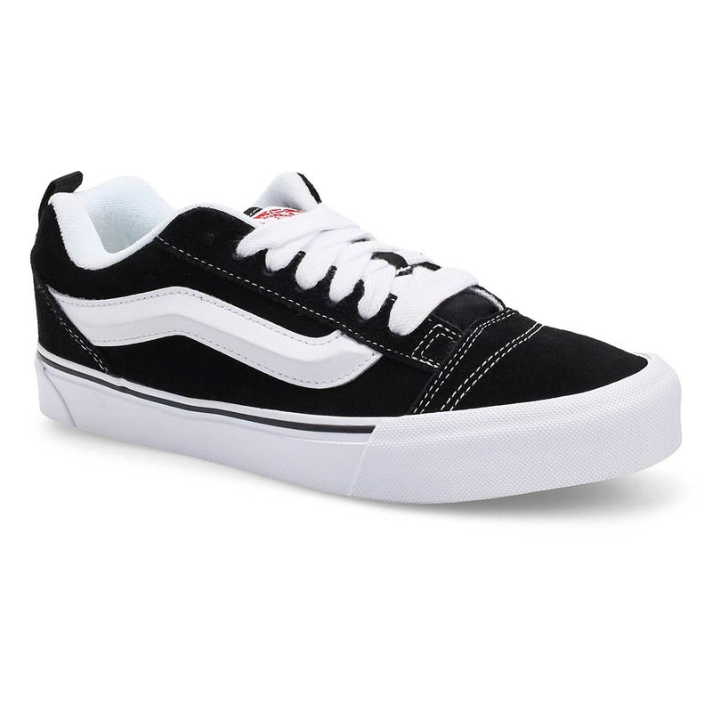 Espadrille Knu Skool pour femmes - Noir/Blanc véritable