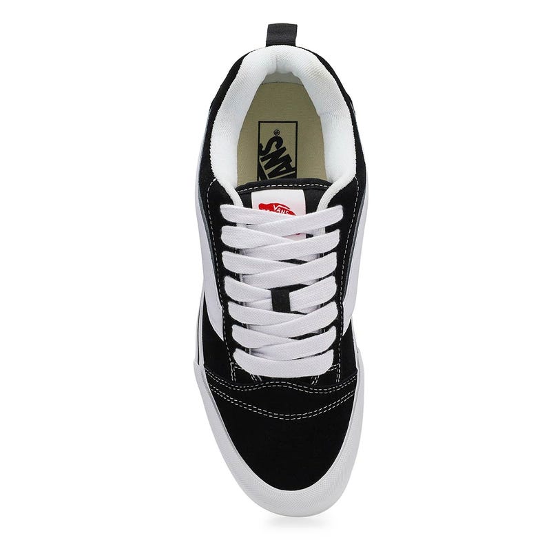 Espadrille Knu Skool pour homme – Noir/Blanc Véritable