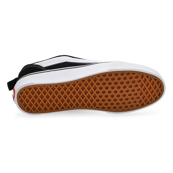 Espadrille Knu Skool pour homme – Noir/Blanc Véritable
