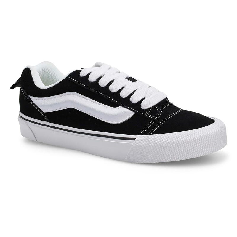 Espadrille Knu Skool pour homme – Noir/Blanc Véritable