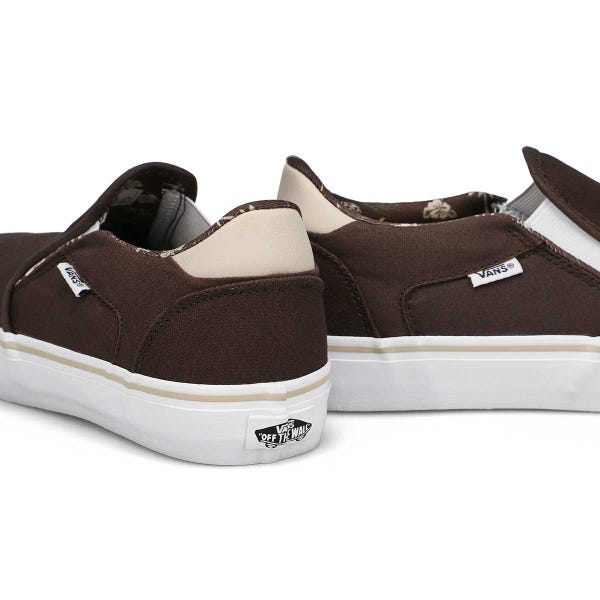 Men's Asher Deluxe Slip On Sneaker - Tropic Havana/Turkish Coffee
