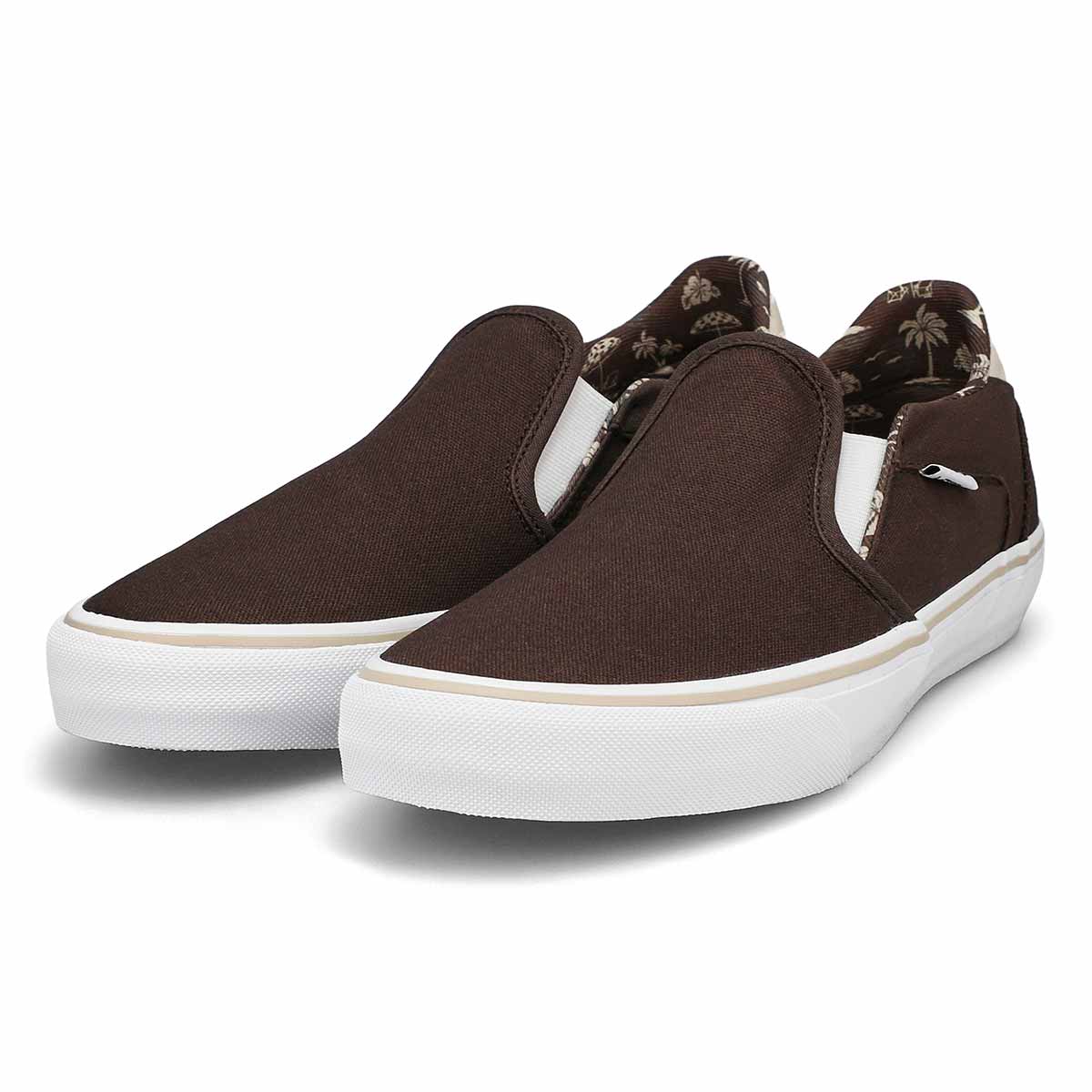 Men's Asher Deluxe Slip On Sneaker - Tropic Havana/Turkish Coffee