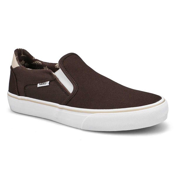 Men's Asher Deluxe Slip On Sneaker - Tropic Havana/Turkish Coffee