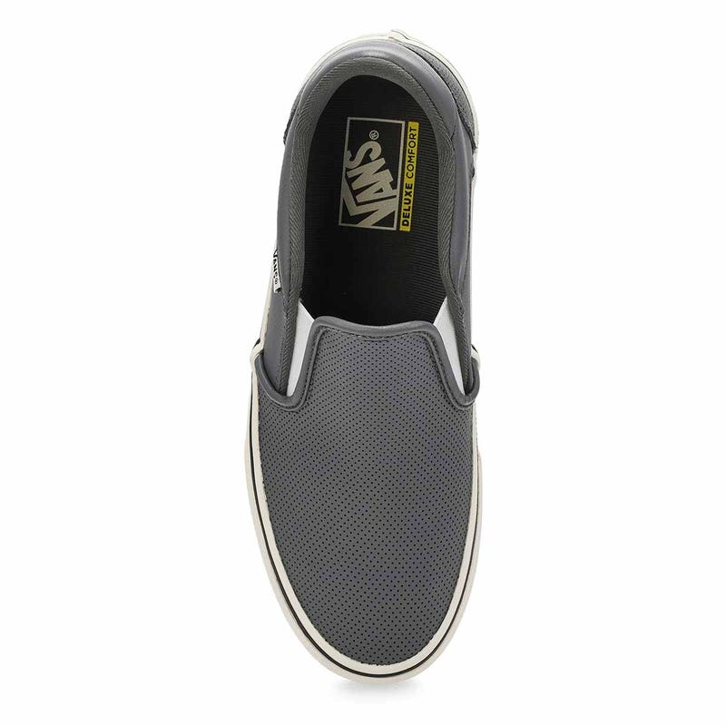 Men's Asher Deluxe Slip On Sneaker - Pewter