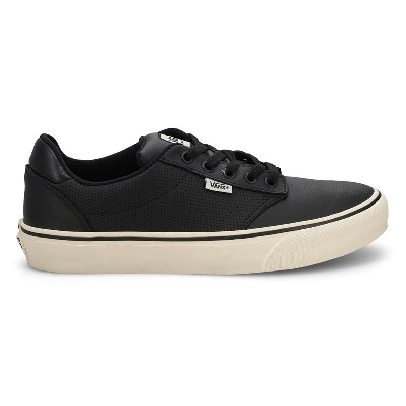 Men's Atwood Deluxe Sneaker - Perf Leather Black