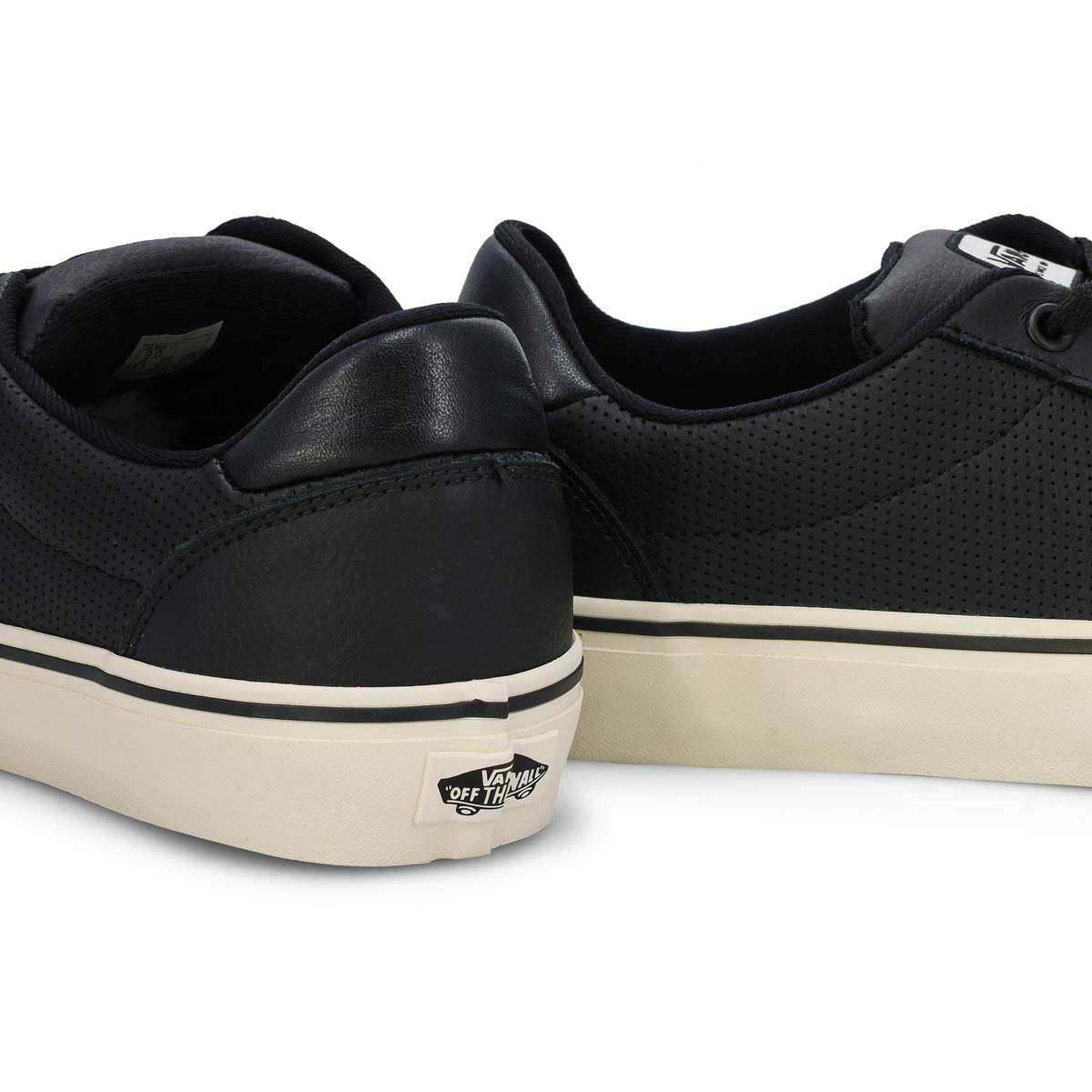 Men's Atwood Deluxe Sneaker - Perf Leather Black