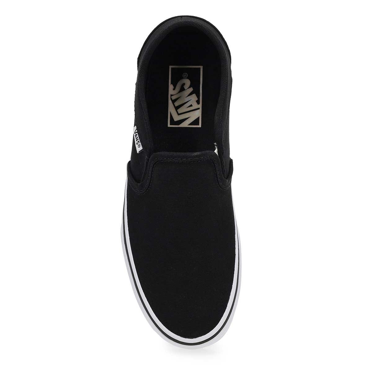 Women's Asher Slip On Sneaker - Embroidery Black