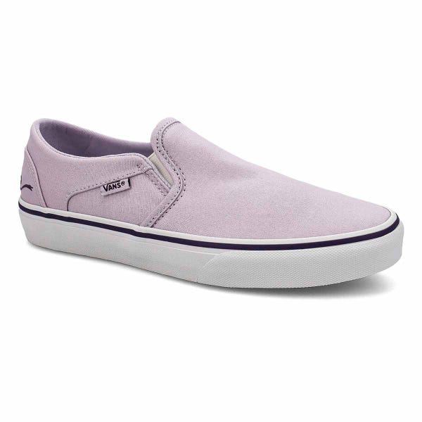 Women's  Asher Slip On Sneaker - Mono Embroidery Lilac Mist
