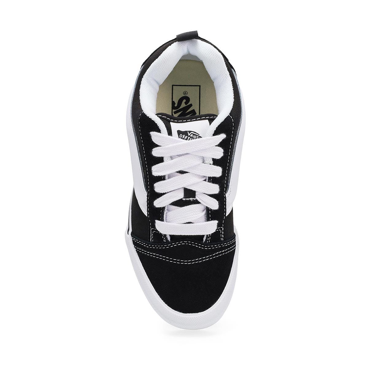 Kids'  Knu Skool Lace Up Sneaker - Black/True Whit