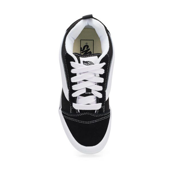 Espadrille à lacets Knu Skool pour enfants - Noir/Blanc True White