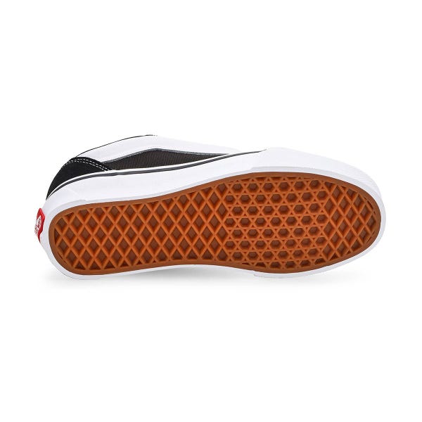 Espadrille à lacets Knu Skool pour enfants - Noir/Blanc True White