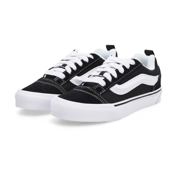 Espadrille à lacets Knu Skool pour enfants - Noir/Blanc True White