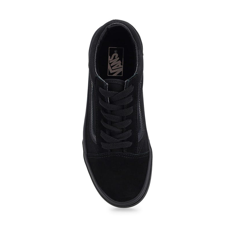 Espadrille Old Skool à lacets pour enfants - Noir/Noir