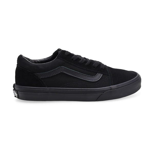 Espadrille Old Skool à lacets pour enfants - Noir/Noir