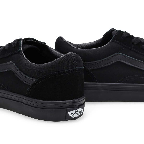 Espadrille Old Skool à lacets pour enfants - Noir/Noir