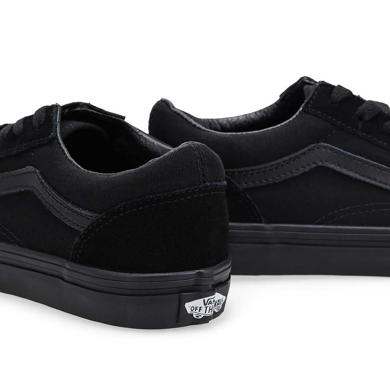 Espadrille Old Skool à lacets pour enfants - Noir/Noir
