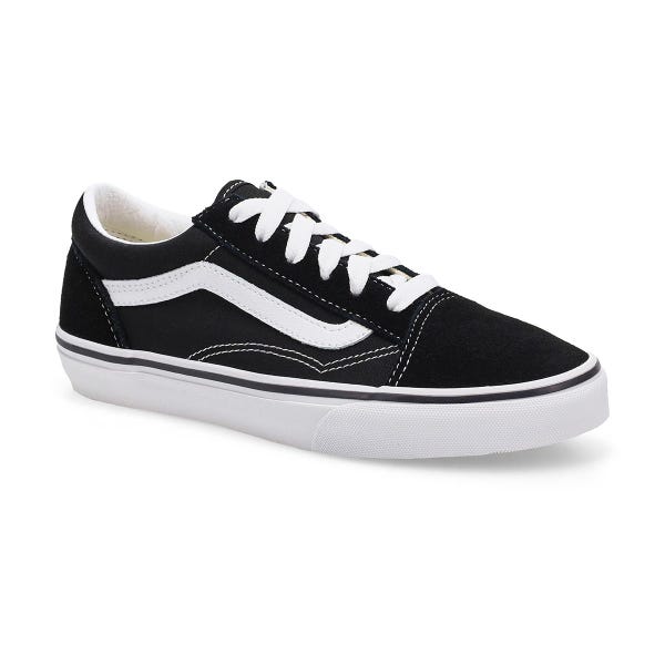 Espadrille Old Skool à lacets pour enfants - Noir/Blanc
