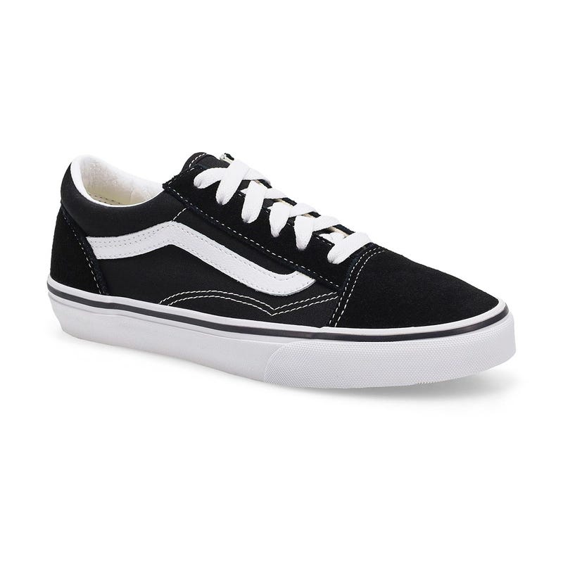 Espadrille Old Skool à lacets pour enfants - Noir/Blanc