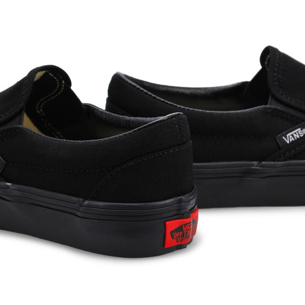 Espadrille Classic Slip-On enfants - Noir/Noir