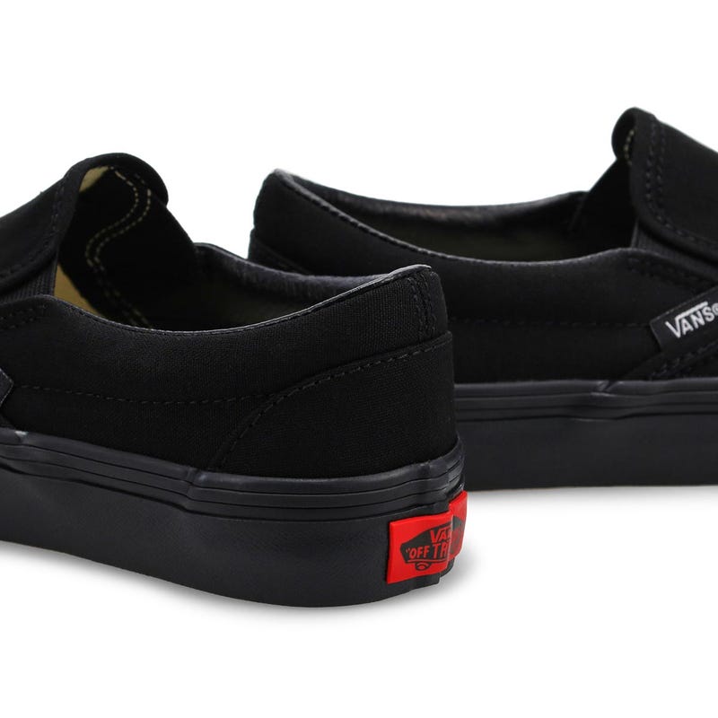 Espadrille Classic Slip-On enfants - Noir/Noir