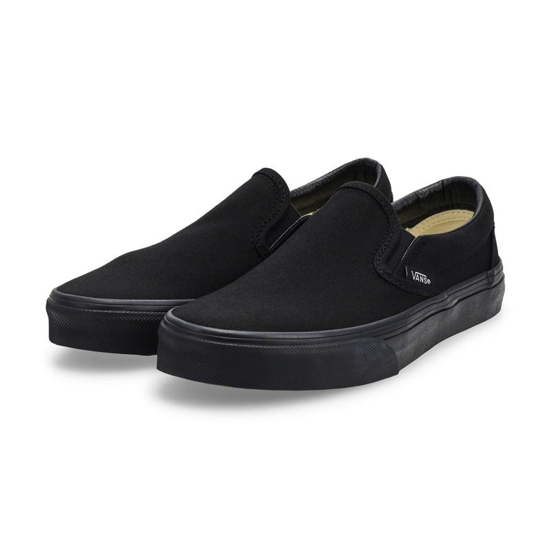 Espadrille Classic Slip-On enfants - Noir/Noir