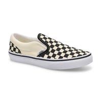 Espadrille a enfiler Classic pour enfants - Noir/Blanc Damier