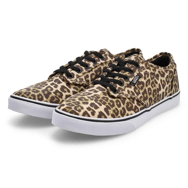 Baskets à lacets ATWOOD LOW, noir/léopard, femmes