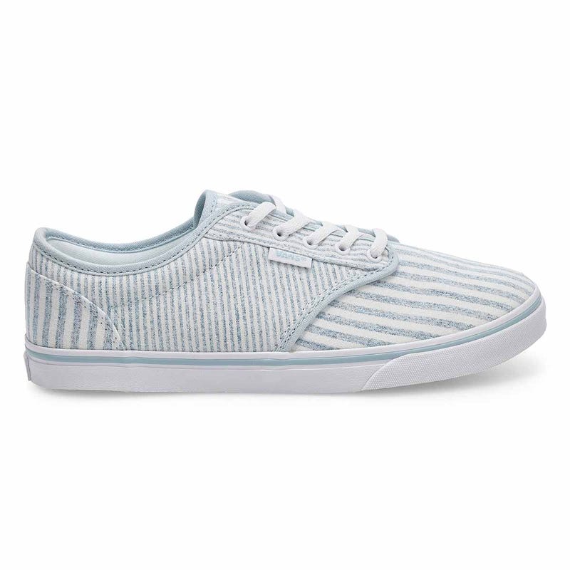Baskets à lacets ATWOOD LOW, bleu/rayures, femmes