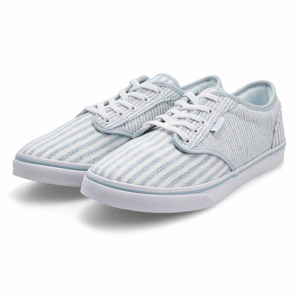 Baskets à lacets ATWOOD LOW, bleu/rayures, femmes