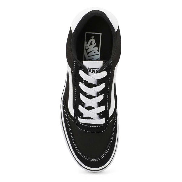 Women's Brooklyn LS Lace Up Sneaker - Black/White