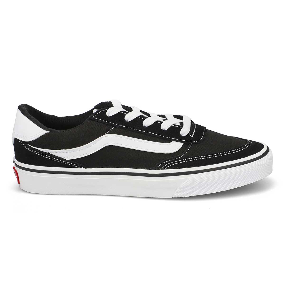Women's Brooklyn LS Lace Up Sneaker - Black/White