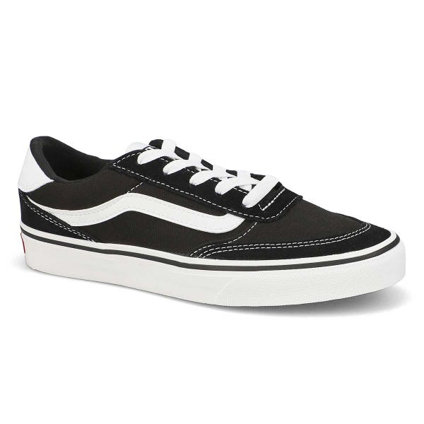 Women's Brooklyn LS Lace Up Sneaker - Black/White