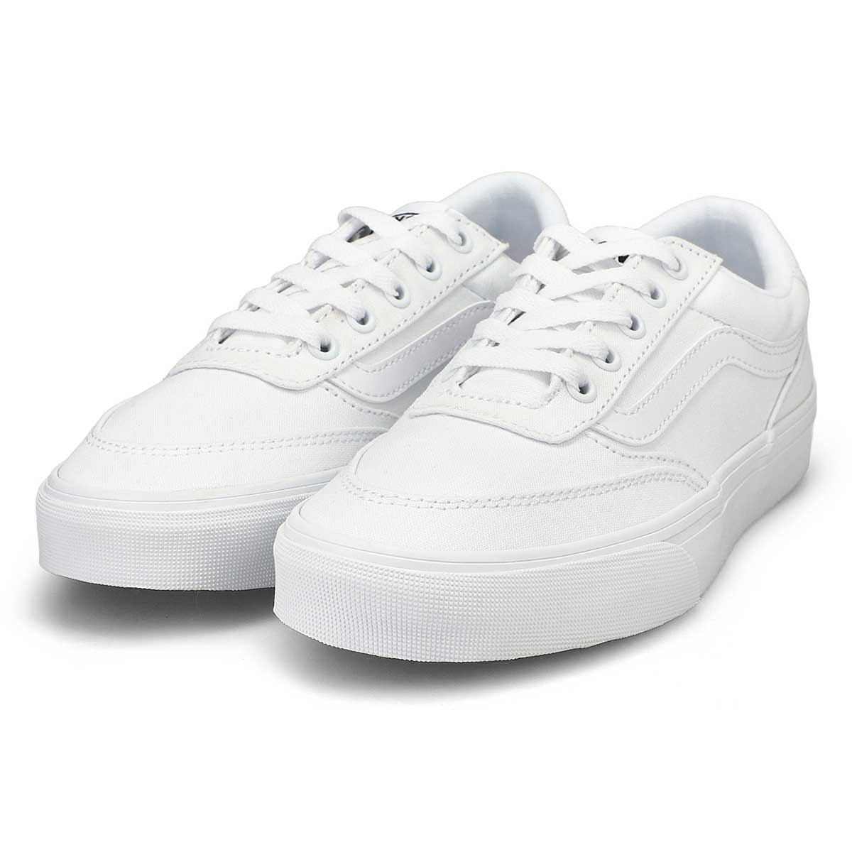 Women's Brooklyn LS Lace Up Sneaker - White/White
