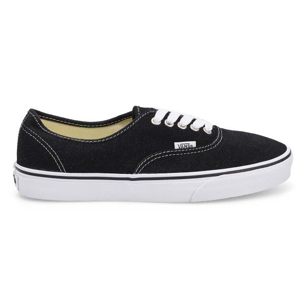 Espadrille en denim à lacets Authentic pour hommes - Noir/blanc