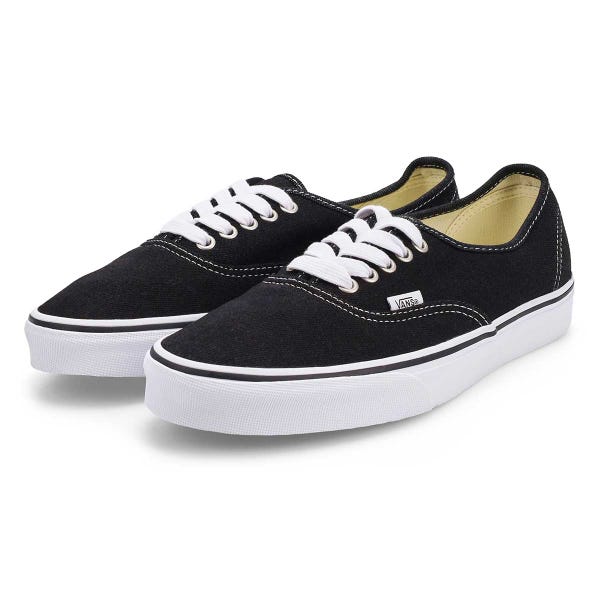 Espadrille en denim à lacets Authentic pour hommes - Noir/blanc