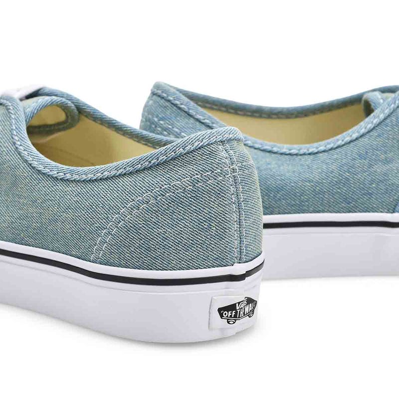 Espadrille lacée Authentic en denim pour hommes - Bleu/blanc