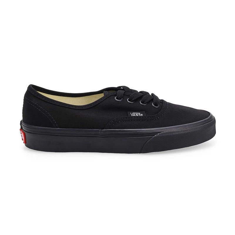 Espadrille à lacets Authentic pour enfants - Noir/noir