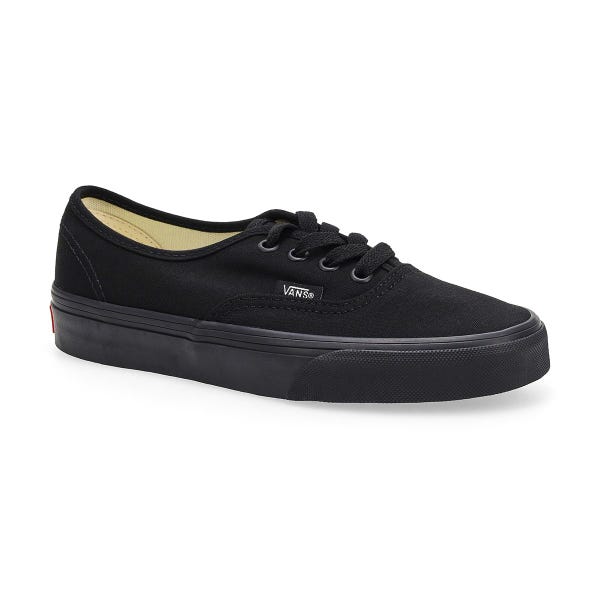 Espadrille à lacets Authentic pour enfants - Noir/noir