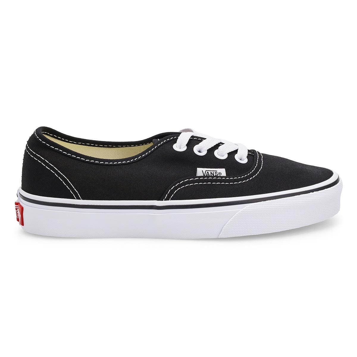 Espadrille  lacets Authentic pour enfants - Noir/